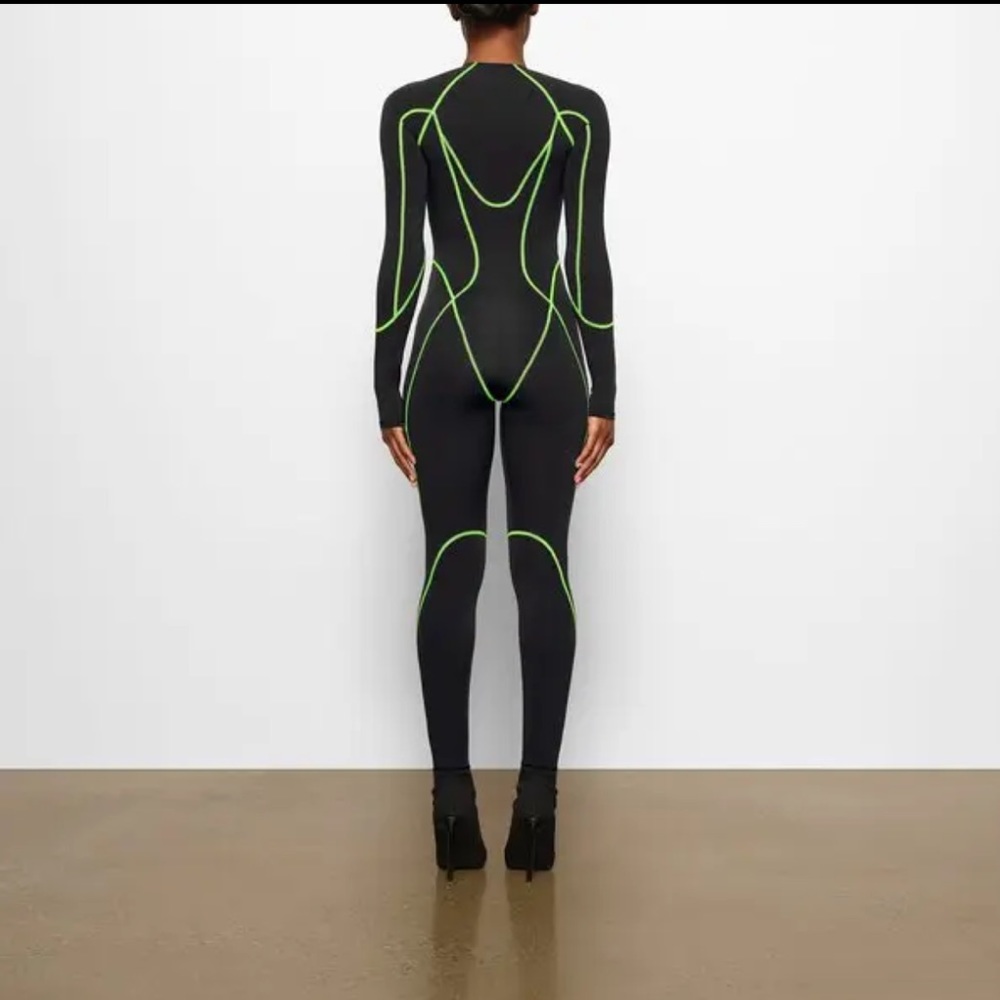 Moto contour mesh catsuit - Picture 2 of 2